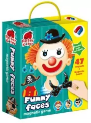 Śmieszne twarze. Gra magnetyczna