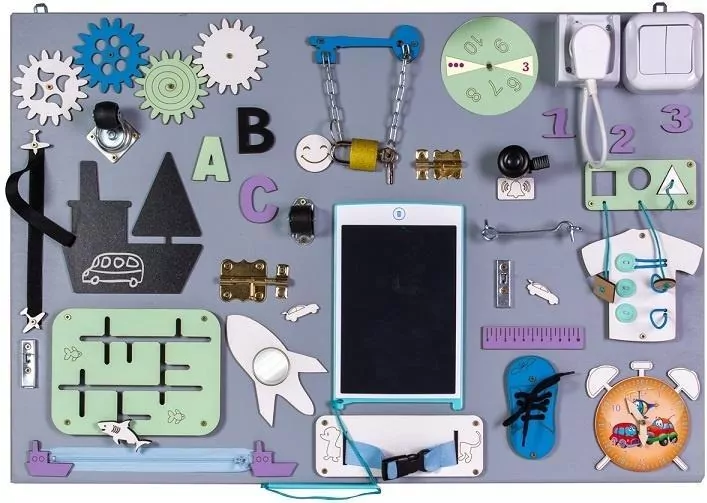 Tablica manipulacyjna kolorowa - tantis.pl