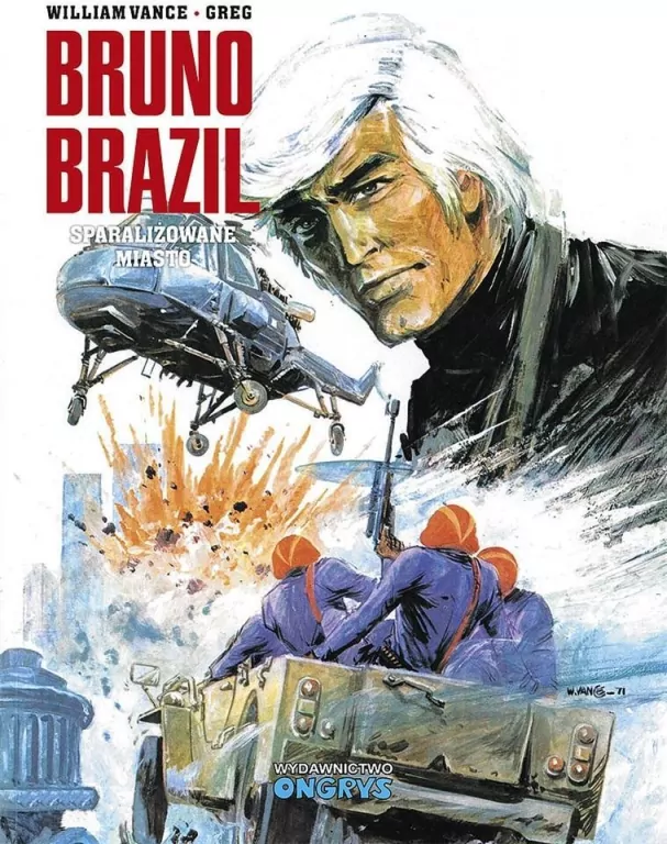 Sparaliżowane miasto. Bruno Brazil. Tom 4 - tantis.pl