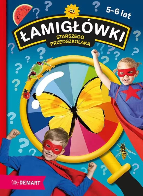 Łamigłówki starszego przedszkolaka - tantis.pl