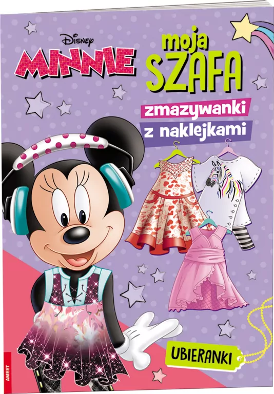 Minnie. Moja Szafa. Zmazywanki z naklejkami - tantis.pl