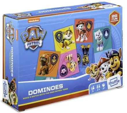 Shuffle - Paw Patrol Dominoes CARTAMUNDI - tantis.pl