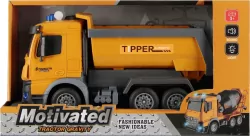 Auto ciężarowe na baterie Wywrotka Mega Creative 543866