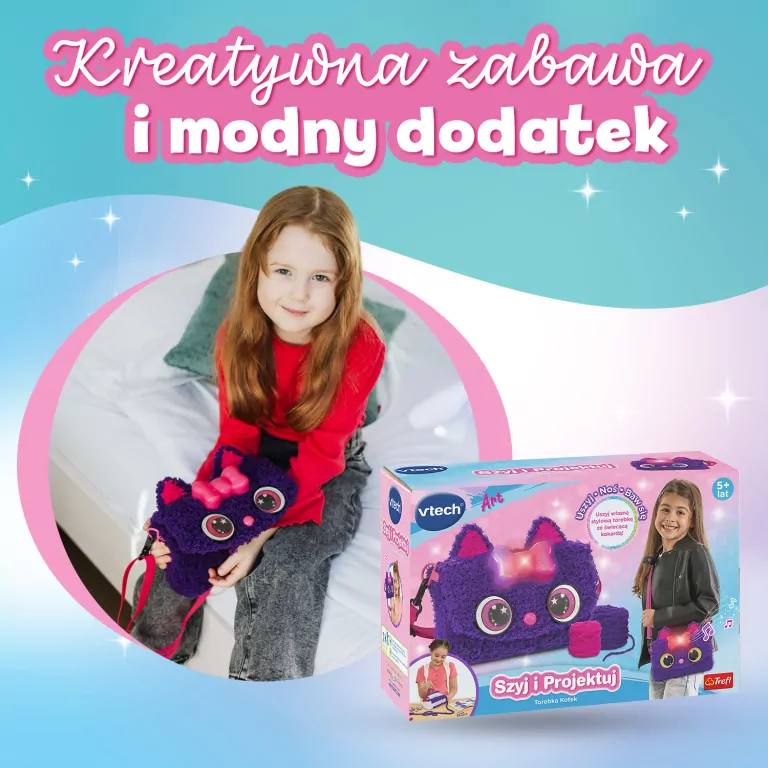 Torebka Kotek. Szyj i projektuj - tantis.pl