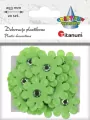 Dekoracje samoprzylepne 3D kwiaty limonkowe 20szt - tantis.pl
