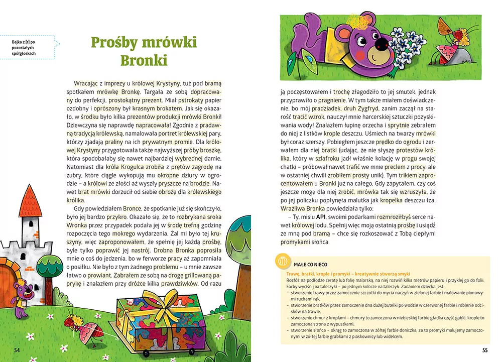 Bajki logopedyczne misia API. 4-6 lat - tantis.pl