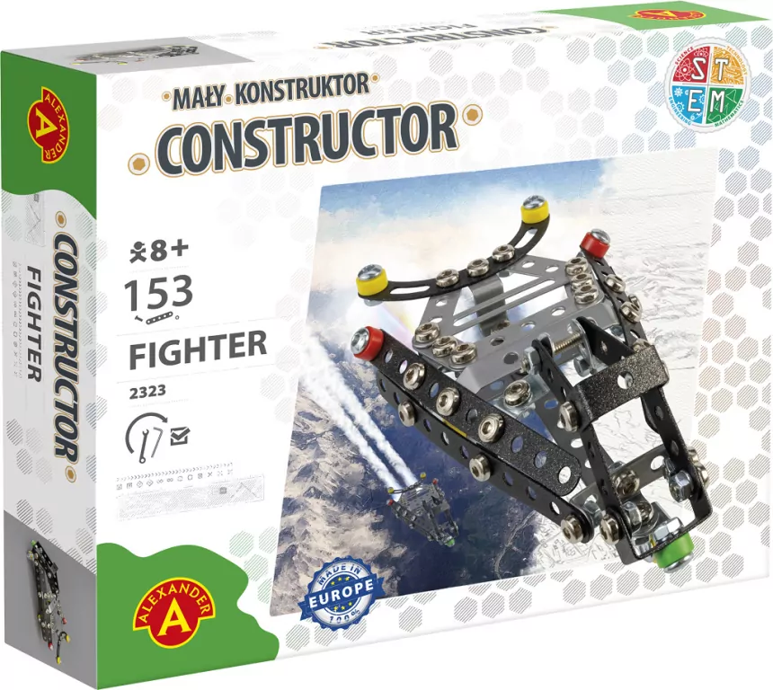 Mały Konstruktor - Fighter 8+ - tantis.pl