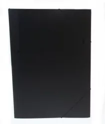 Teczka z gumką PP A3, Czarna