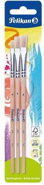 Pędzle 613F 4/6/8 PELIKAN - tantis.pl