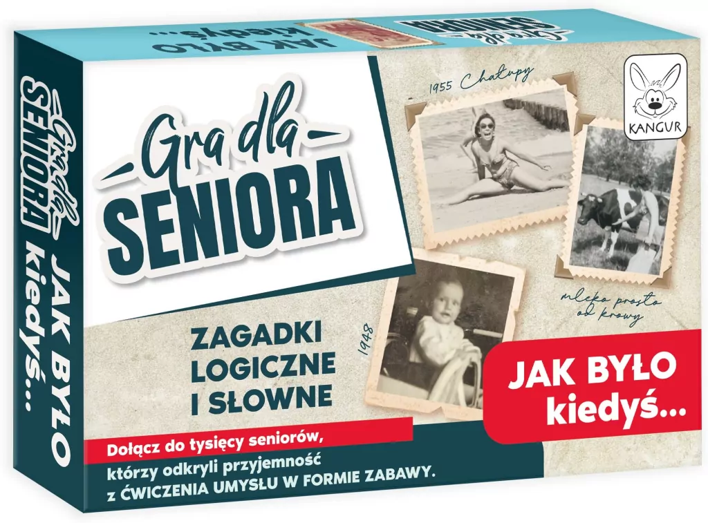 Gra dla Seniora Jak było Kiedyś? Kangur - tantis.pl