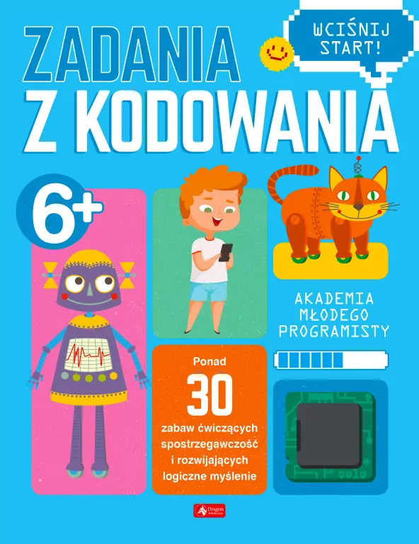 Akademia młodego programisty. Zadania z kodowania - tantis.pl