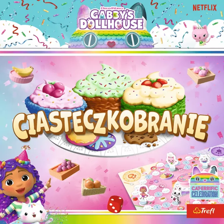 Koci Domek Gabi Ciasteczkobranie Trefl - tantis.pl