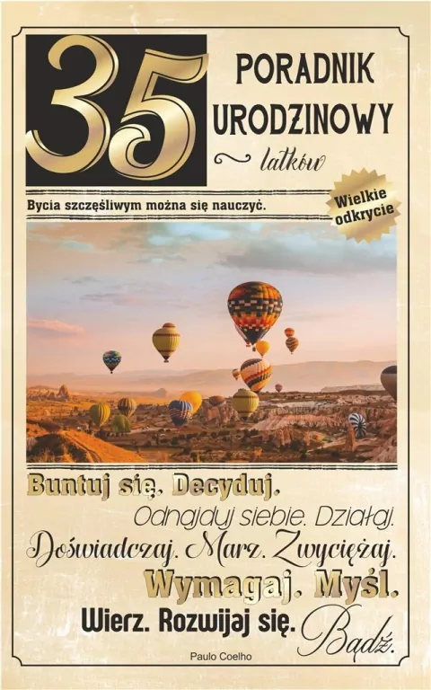 Kartka okolicznościowa: Urodziny 35 - tantis.pl