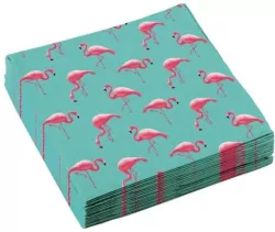 Serwetki flamingi 33x33cm