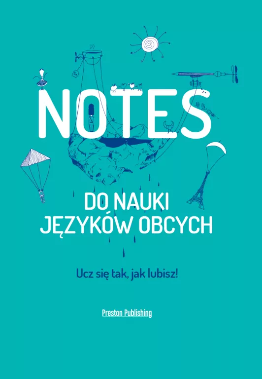 Notes do nauki języków obcych zielony - tantis.pl