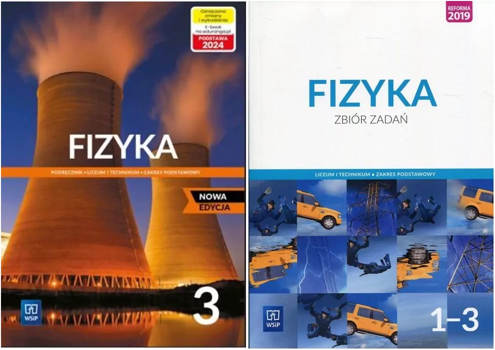 Pakiet: Fizyka 3. Podręcznik do liceum i technikum/ Fizyka 1-3. Zbiór zadań do liceum i technikum. Zakres podstawowy - tantis.pl
