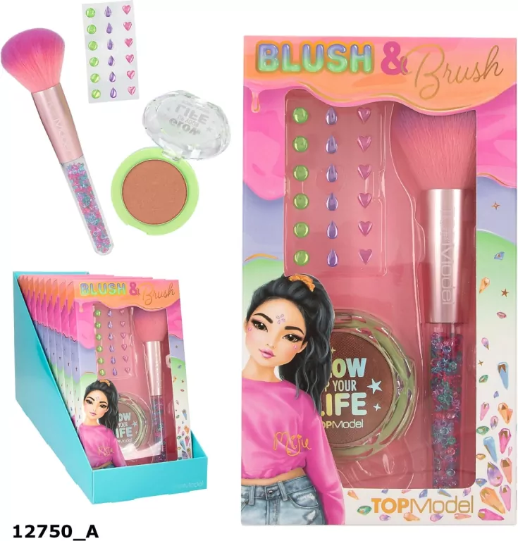 Zestaw do makijażu i dekoracji twarzy Top Model Beauty Me - tantis.pl