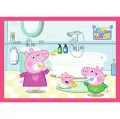 Puzzle 4w1 Peppa uwielbia przygody TREFL - tantis.pl
