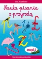 Nauka pisania z przyrodą. Zeszyt 2. Ćwiczenia z naklejkami - tantis.pl