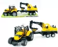 Traktor z koparką - tantis.pl