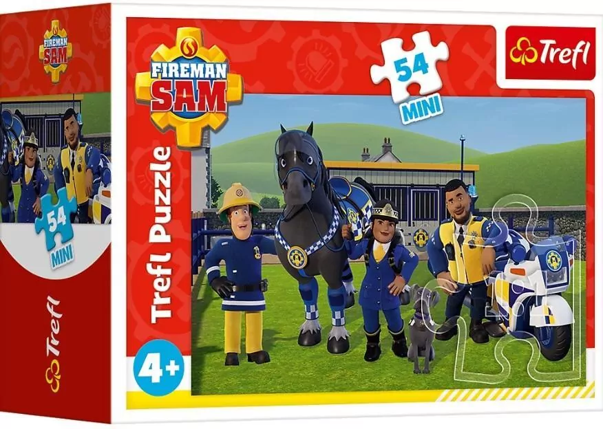 Puzzle mini 54. Strażak Sam w gotowości - tantis.pl