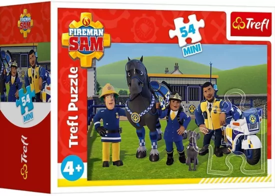 Puzzle mini 54. Strażak Sam w gotowości