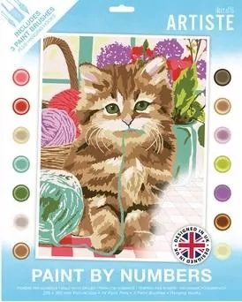 Malowanie po numerach - Cute Kitten - tantis.pl