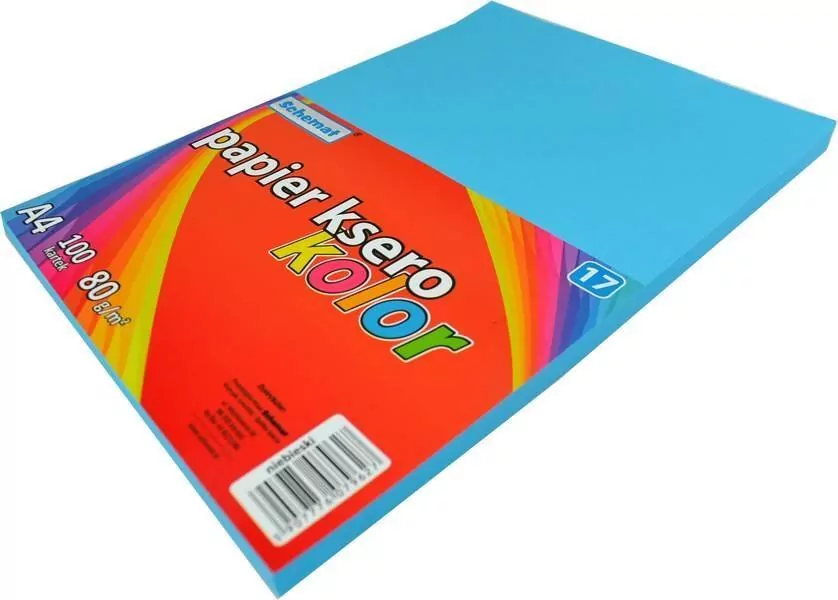 Papier ksero A4/100K niebieski - tantis.pl