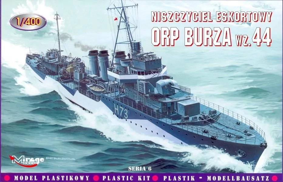 Okręt ORP Burza wz. 44 - tantis.pl