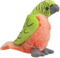 Papuga zielono-pomarańczowa 17cm - tantis.pl