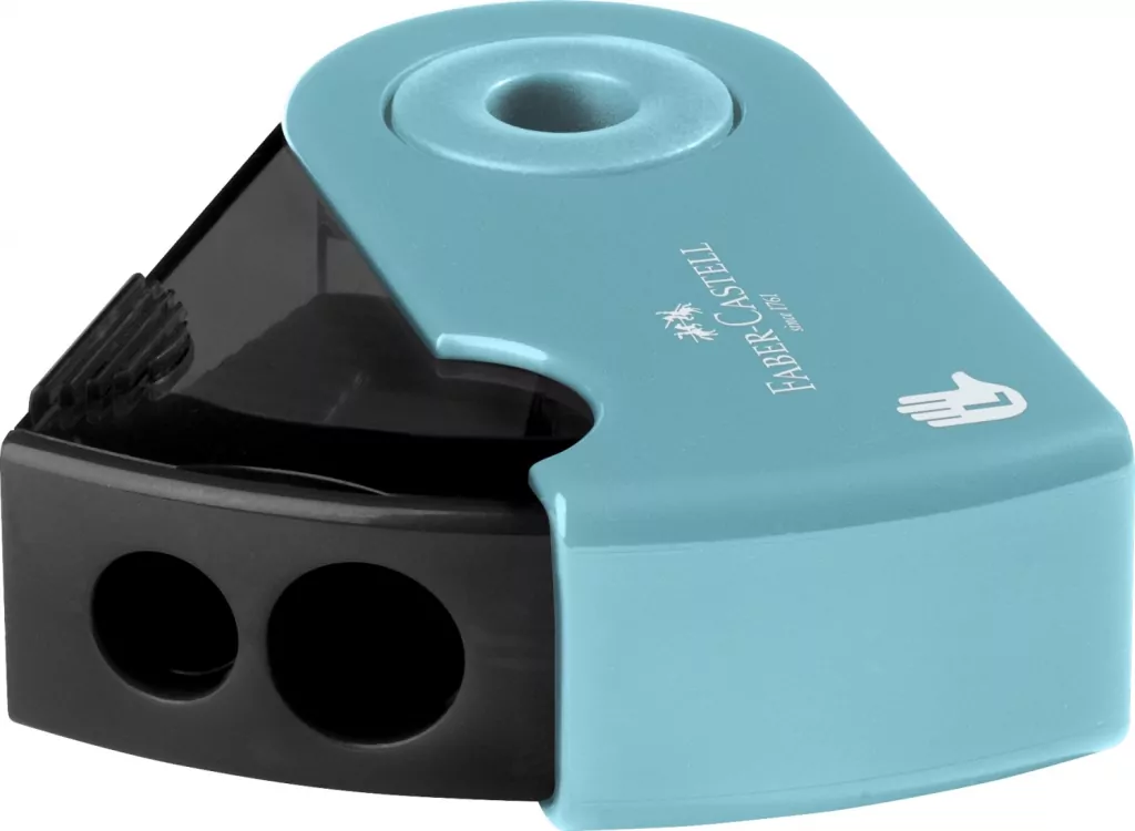 Temperówka podwójna Sleeve dla leworęcznych turkus - tantis.pl