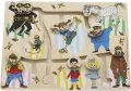 Puzzle drewniane labirynt edukacyjna Pippi - tantis.pl