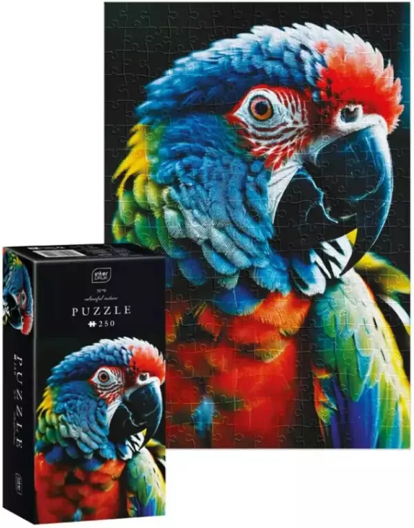 Puzzle 250: Colourful Nature 9 - Parrot - tantis.pl