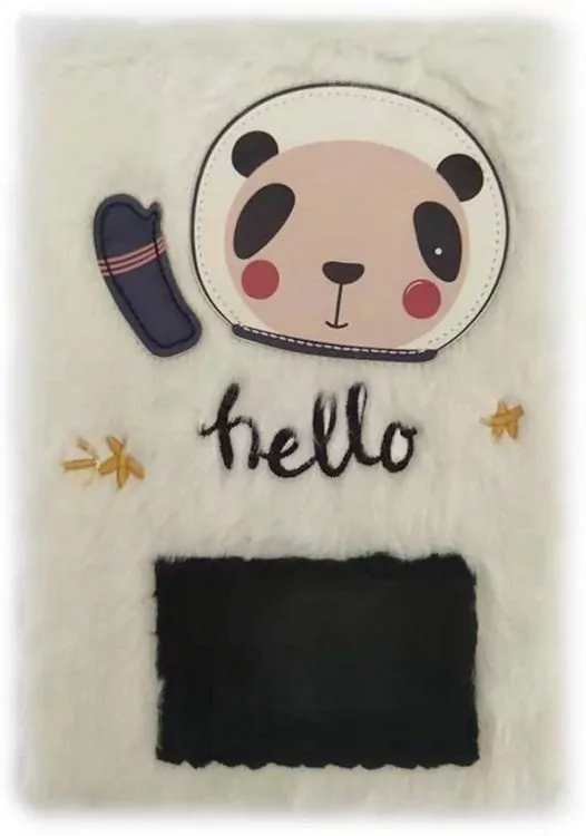 Notes pluszowy A5/80K Panda - tantis.pl