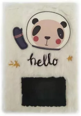 Notes pluszowy A5/80K Panda