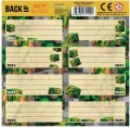 Nalepki na zeszyty Backup 8 a 78  DERFORM - tantis.pl