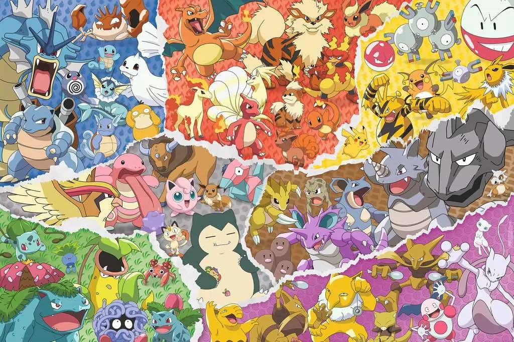 Puzzle Pokemon 5000 - tantis.pl