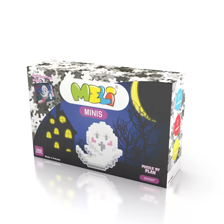 Klocki Meli Minis Ghost 250 elementów - tantis.pl