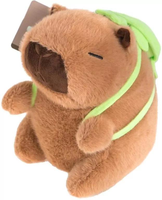 Pluszowa kapibara z plecakiem 23cm - tantis.pl