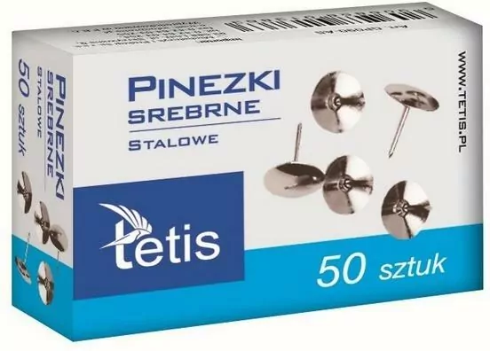 Pinezki srebrne - tantis.pl