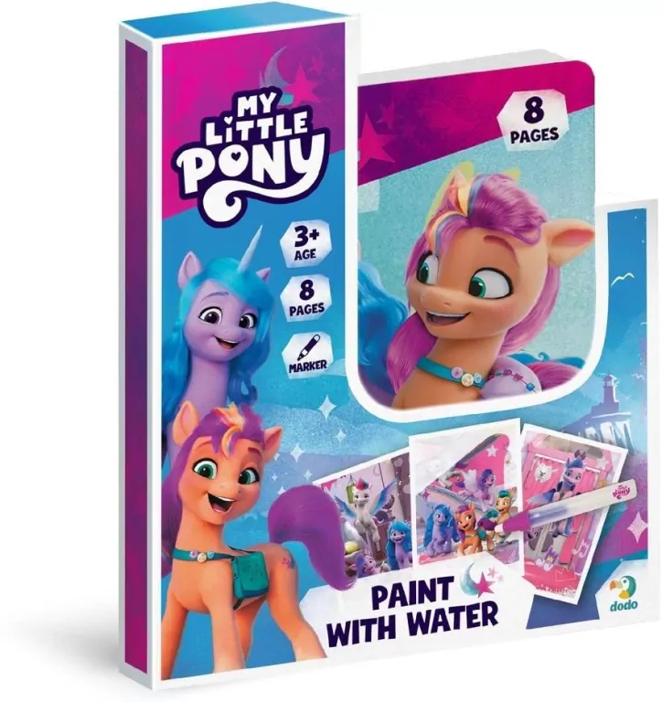 Malowanie z wodą My Little Pony - tantis.pl