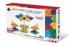 Klocki małych geniuszy. Drabinki 62 elementy