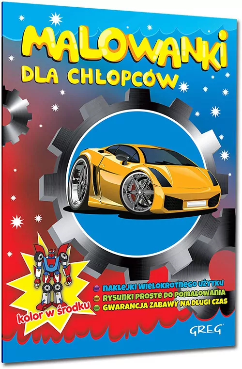 Malowanki dla chłopców. - tantis.pl