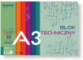 Blok techniczny A3 Premium kolor 250g 10 arkuszy - tantis.pl