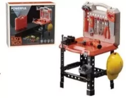 Warsztat narzędziowy w walizce z wiertarką