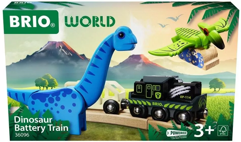 Brio Dino. Pociąg na baterie - tantis.pl
