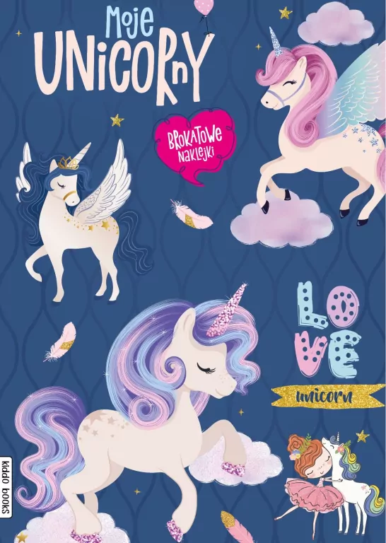Moje unicorny z brokatem - tantis.pl