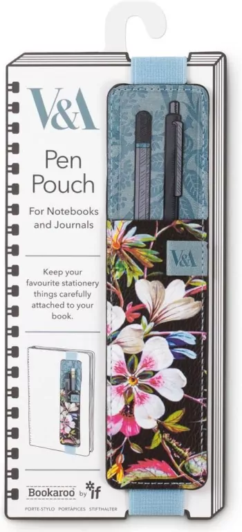 Uchwyt Pen Pouch. Black Floral - tantis.pl