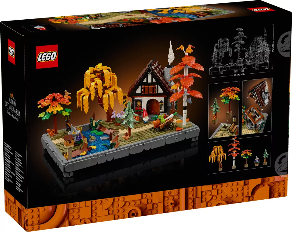 LEGO® Icons. Jesienny ogród z chatką 11372 - tantis.pl