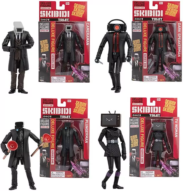 Skibidi Toilet - Figurka DeLux 15cm - tantis.pl